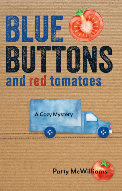 Blue Buttons and Red Tomatoes